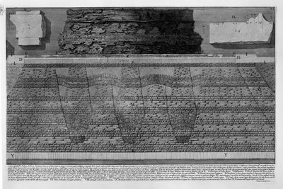 Mausoleum des Hadrian von Giovanni Battista Piranesi